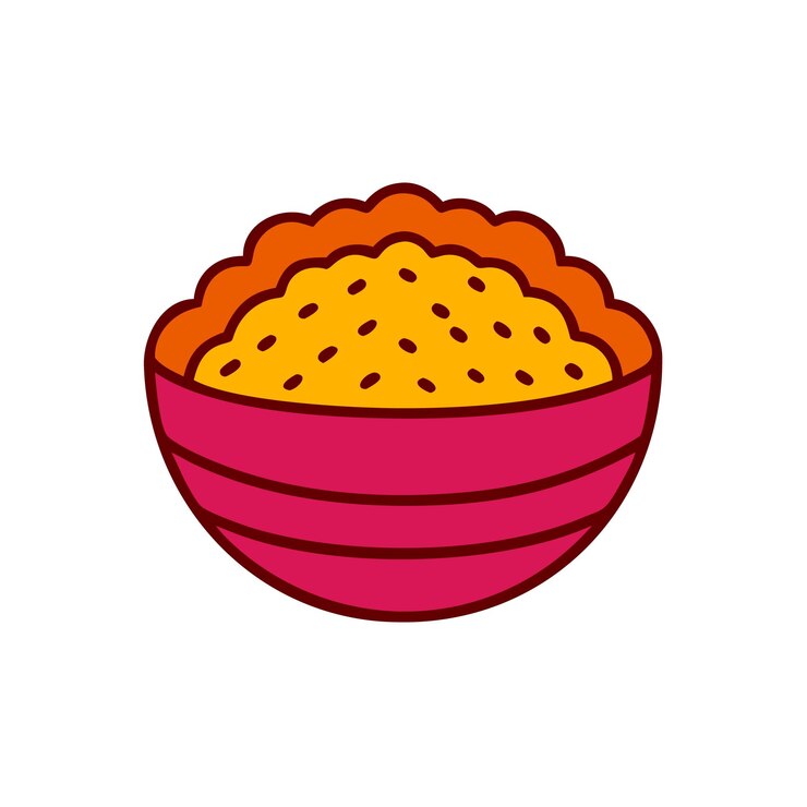 Vector plato de comida