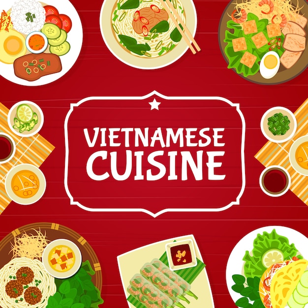 Platos de restaurantes vietnamitas