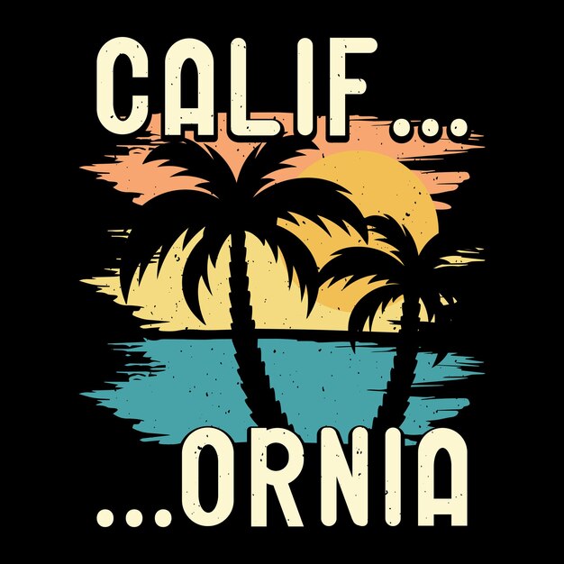 Playa divertida Vacaciones de verano Retro Vintage Surf Surfer Lover Diseño de camiseta de verano