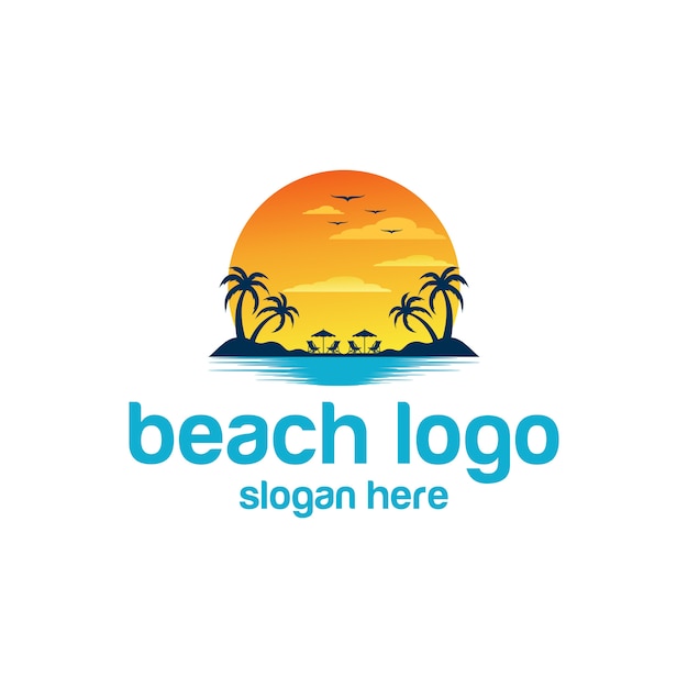 Playa Logo Vectores