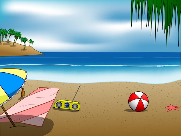 Playa tropical