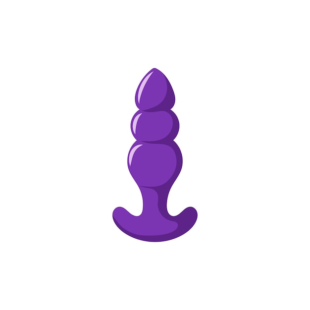 Plug anal violeta