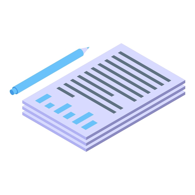 Pluma azul cerca de una pila de documentos con gráficos y gráficos