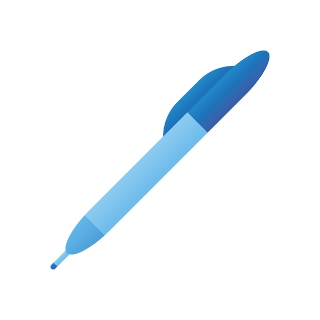 Pluma azul