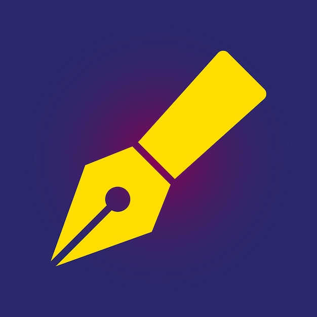 Pluma pluma icono de moda graciosa ilustración vectorial abstracta obras de arte coloridas diseño encantador