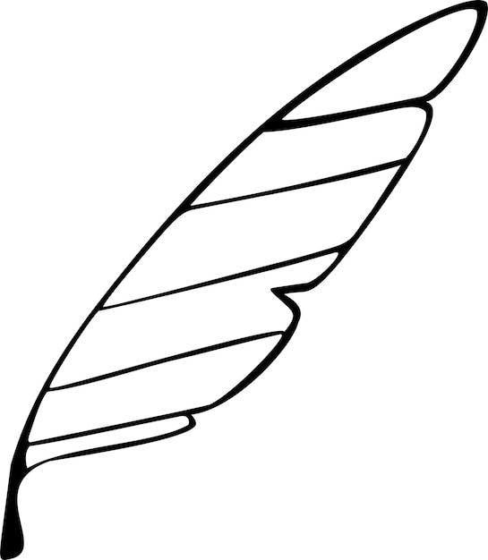 Vector las plumas