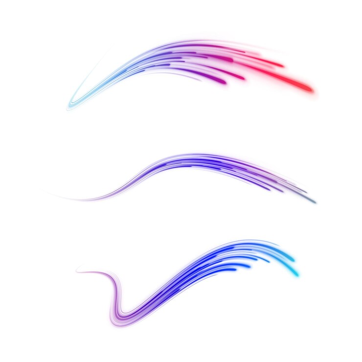 Vector png rojo azul movimiento línea policial borrosa efecto de movimiento de luz del coche fondo de la carretera de la ciudad con largo