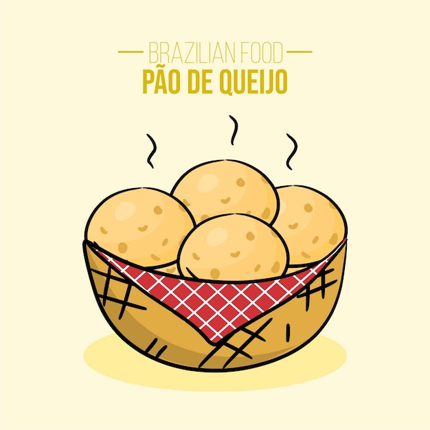 Po de queijo pan queso comida brasileña minas comida mineiro