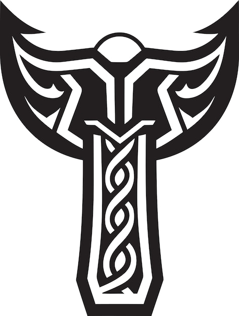 El poderoso Mjolnir un tributo vectorial