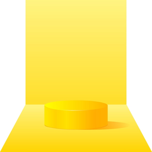 Podio amarillo