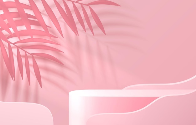 Podio de escenario con escena de podio de escenario de iluminación con vector de fondo de elemento de decoración de premio