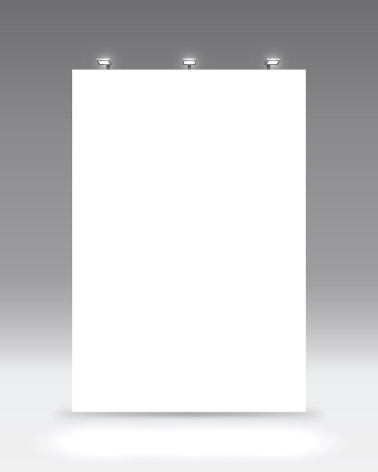 Vector podio de espectáculo de escena para presentaciones sobre el fondo gris. ilustración vectorial