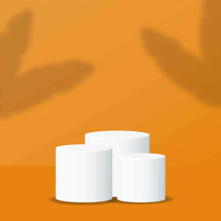 Vector podio vectorial 3d