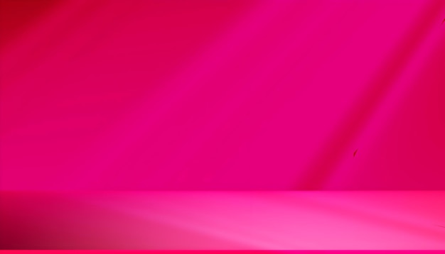 Podium de estudio rosa para la presentación de productos