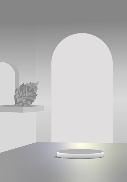Podium para la exhibición de productos