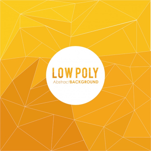 Poligonal. Forma geometrica. ilustración