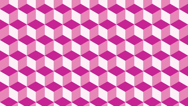 Polígono patrón rosa fondo vector stock