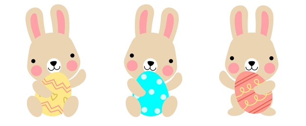 pollitos y huevos de Pascua Bienvenidos a la primavera
