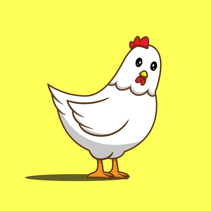 pollo vectorial
