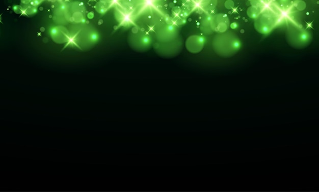 Polvo de Navidad brillante bokeh confeti luz y brillo superposición de textura para su diseño