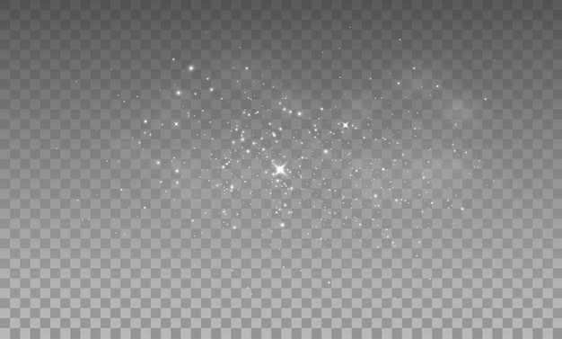 Polvo de Navidad brillante bokeh confeti luz y brillo superposición de textura para su diseño