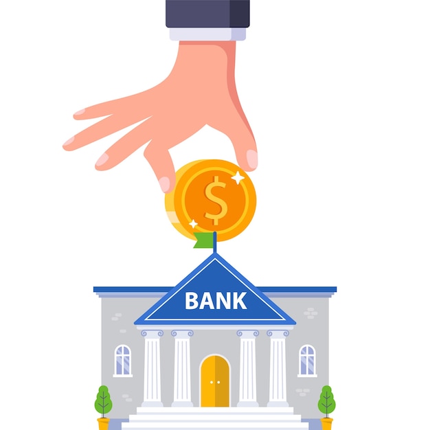 ponga dinero en su cuenta bancaria.