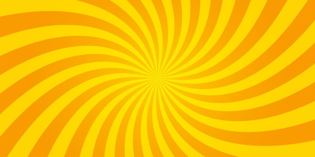 Pop art retro rayos de sol fondo amarillo Vintage pop art radial amarillo textura