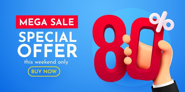 Porcentaje de descuento en las ventas de mano Porcentaje del descuento de la oferta especial