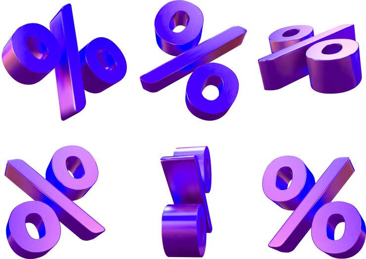 Vector porcentaje de inicio 15