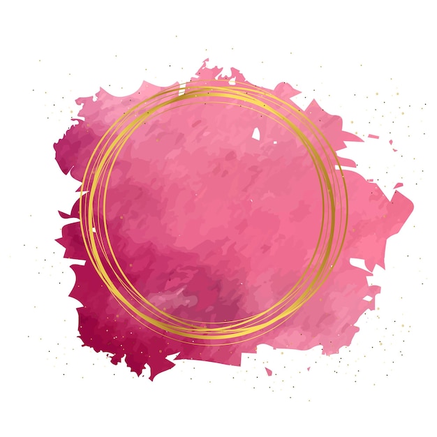 Portada Abstracta para Mechas con purpurina rosa