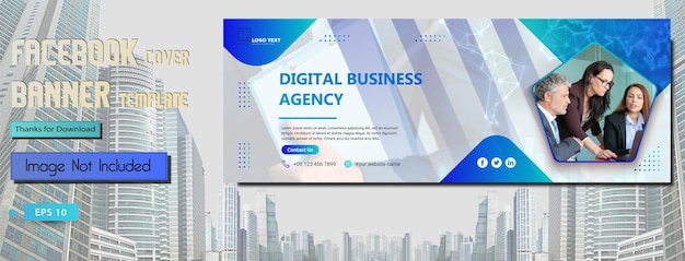 portada de banner de plantilla de negocios