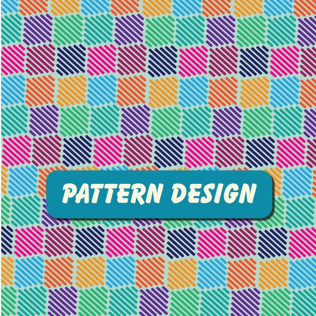 una portada colorida con las palabras patrón diseño diseño diseño diseño
