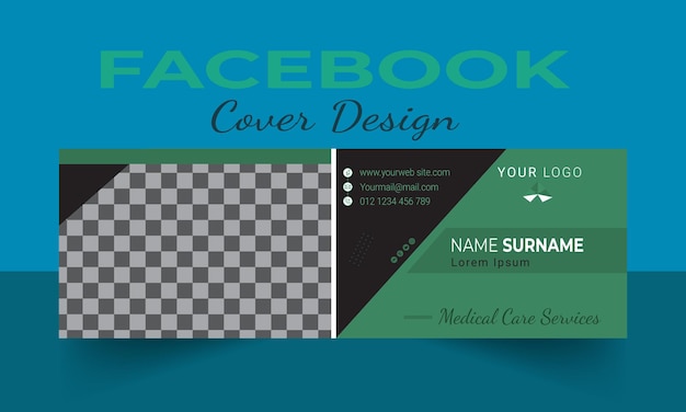 Portada de Facebook o diseño de portada de redes sociales