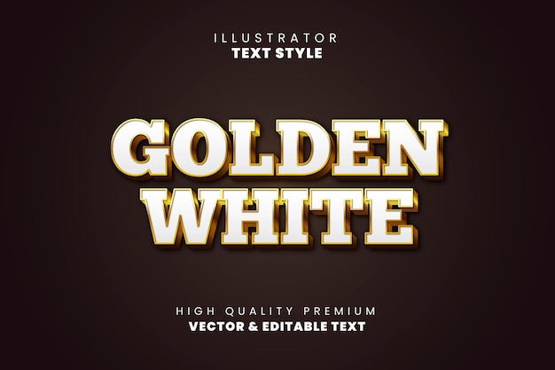 Vector una portada de libro que dice blanco dorado en ella