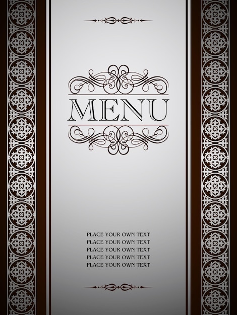Portada del menú
