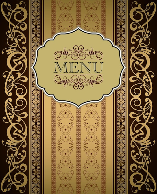 Portada del menú