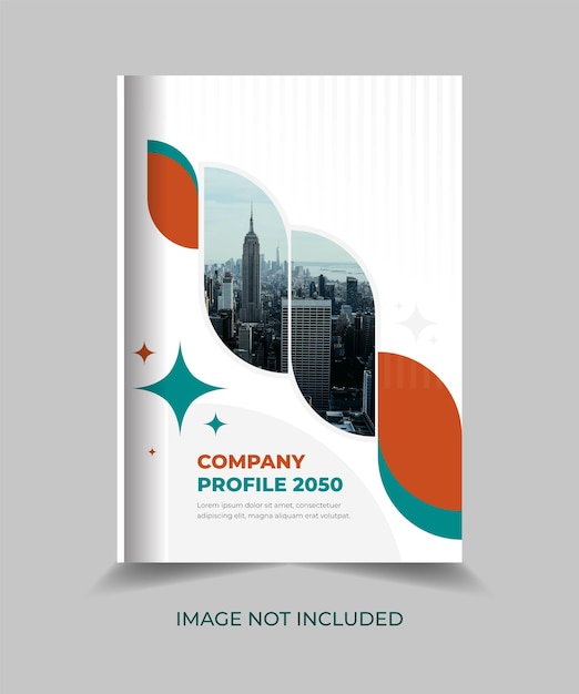 Una portada para un perfil de empresa 2050.