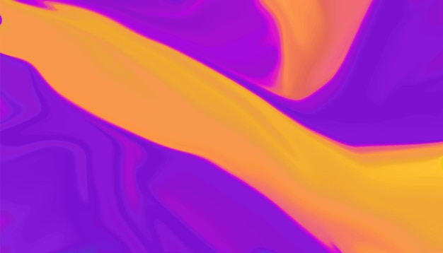 Portada de póster fluida con color ultravioleta moderno. Plantilla geométrica abstracta púrpura oscuro con ble