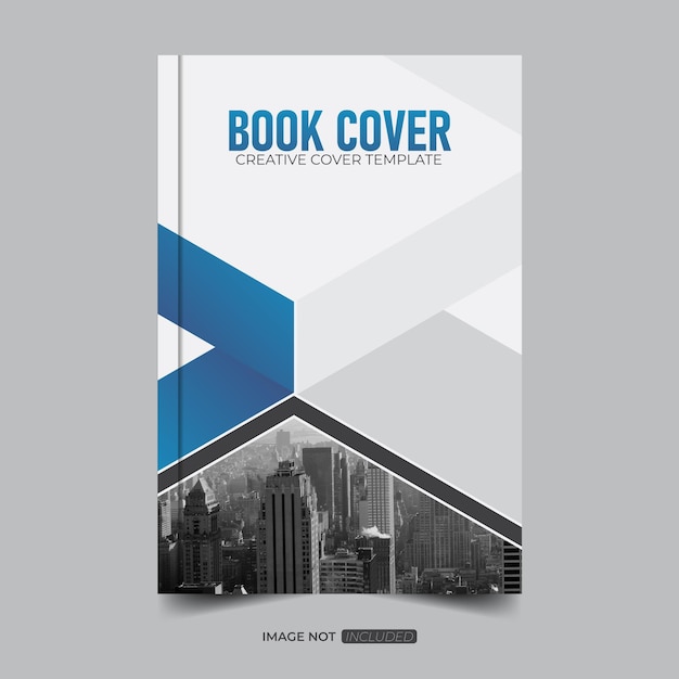 La portada profesional del libro de negocios, el nuevo informe anual, el diseño de la portada de la empresa.