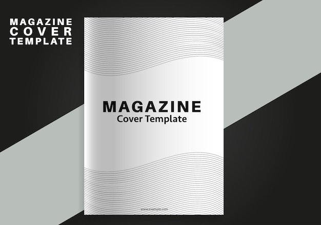 Vector portada de revista, vector de plantilla de diseño de informe anual, folleto, plantillas de portada de libro de presentación.