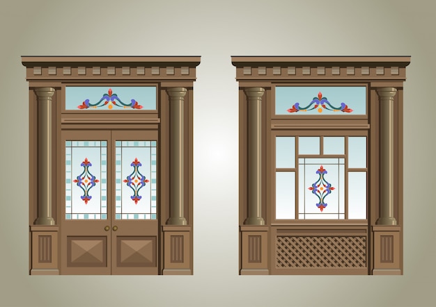El portal de entrada.