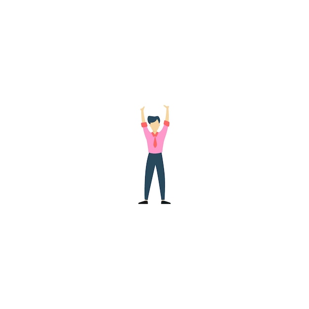 pose de una persona caminando casualmente en ropa rosa elegante