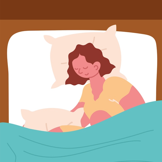 Posiciones para dormir de niña