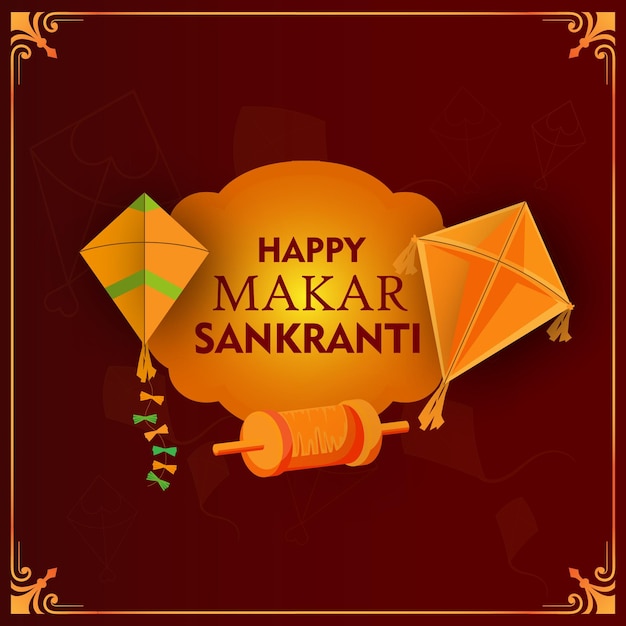 El post del Festival de Makar Sankranti