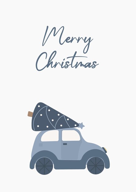 Postal Plantilla Feliz Navidad