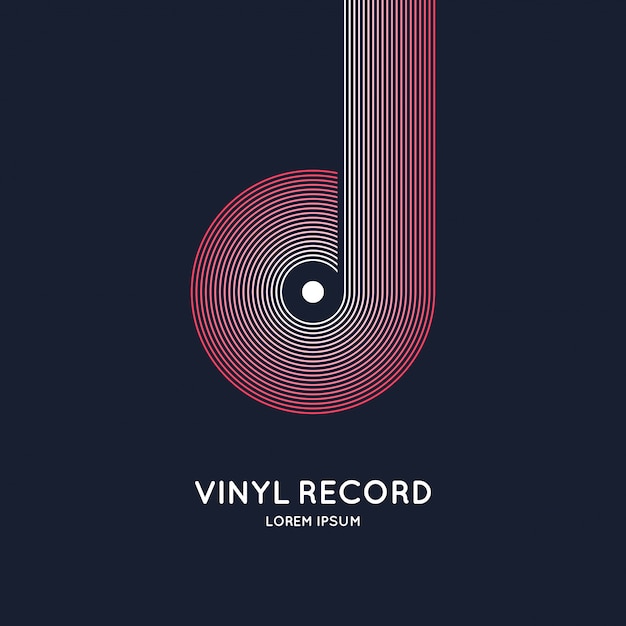 Póster del disco de vinilo