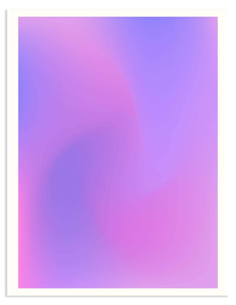 Poster de fluidos de onda gradiente de fondo Fluido vibrante de colores mínimos de fondo borroso