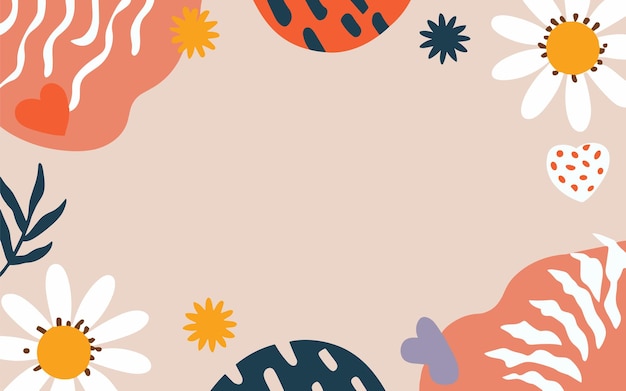 Poster de fondo abstracto Día de la Mujer Día de la Madre Pascua Fondo de primavera