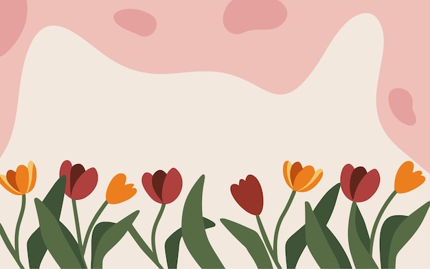 Poster de fondo abstracto Día de la Mujer Día de la Madre Pascua Fondo de primavera