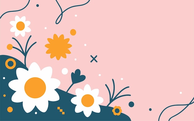 Poster de fondo abstracto Día de la Mujer Día de la Madre Pascua Fondo de primavera